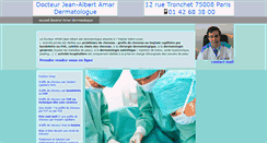 Desktop Screenshot of docteuramar.com